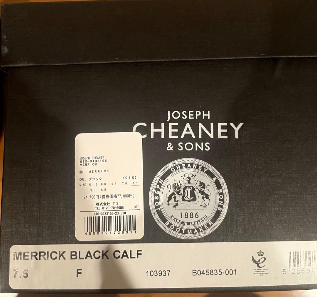 msk8094様専用】JOSEPH CHEANEY MERRICK ブラック - メルカリ