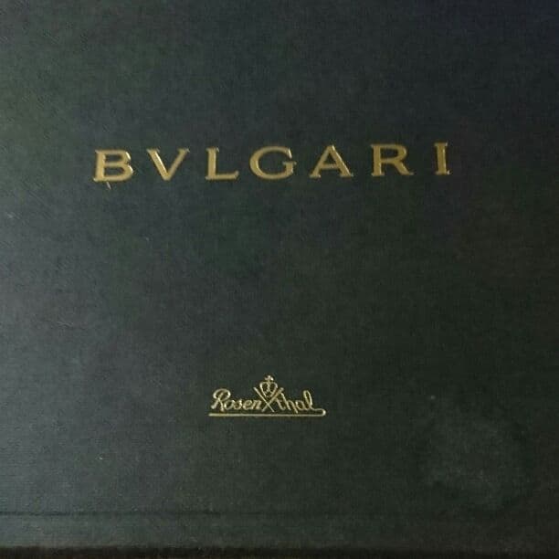 BVLGARIローゼンタールクリスタル箱付アッシュトレイ灰皿 - メルカリ