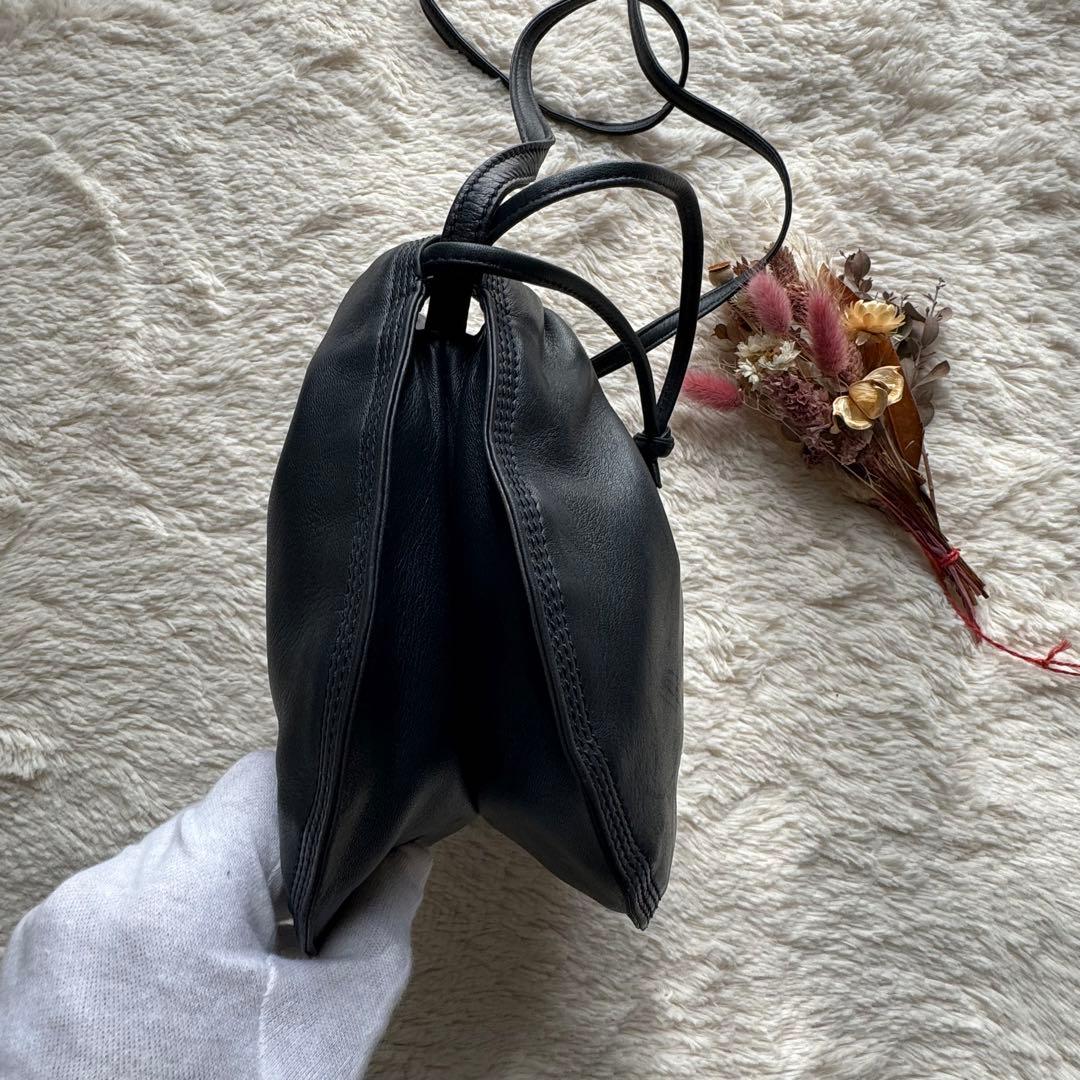美品】LOEWE ロエベ ナッパレザー ショルダーバッグ 巾着 - メルカリ