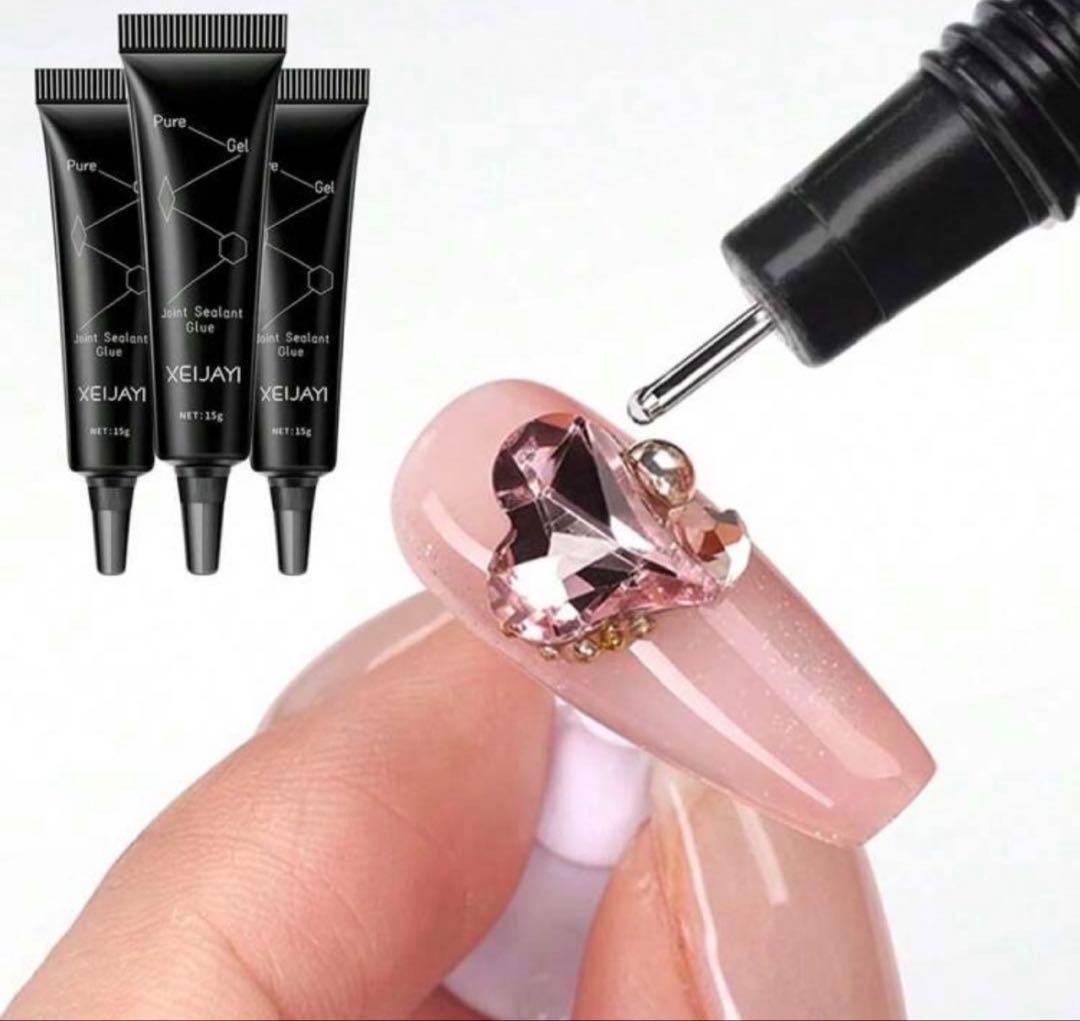 新品】XEIJAYI ネイルグルー 15g UV/LED対応 - メルカリ