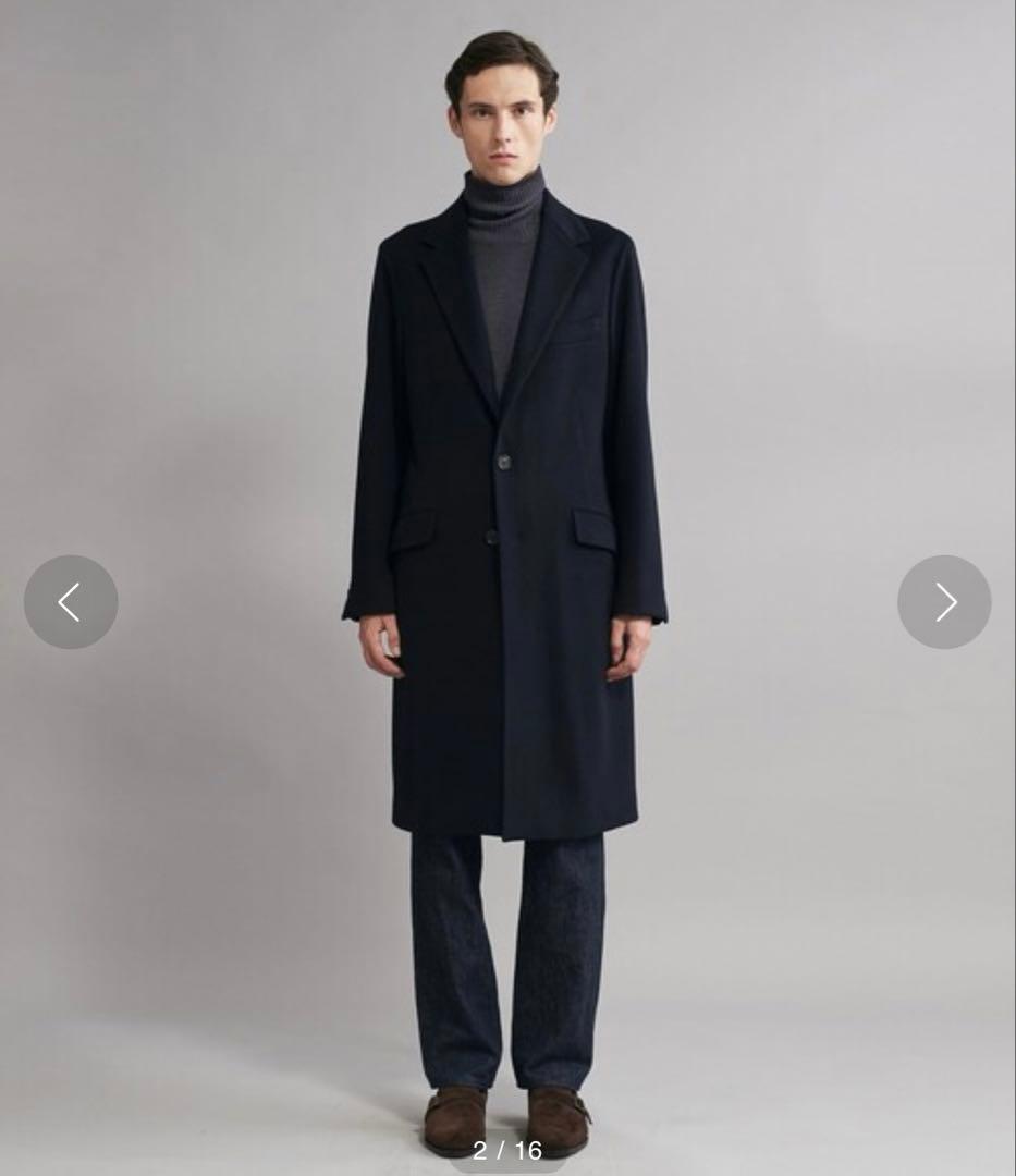 極美品】SOVEREIGN ソブリン シングル チェスターコート 48