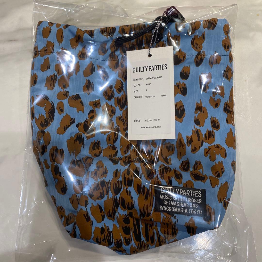 2025FW ワコマリア LEOPARD POUCH レオパード 巾着 ポーチ