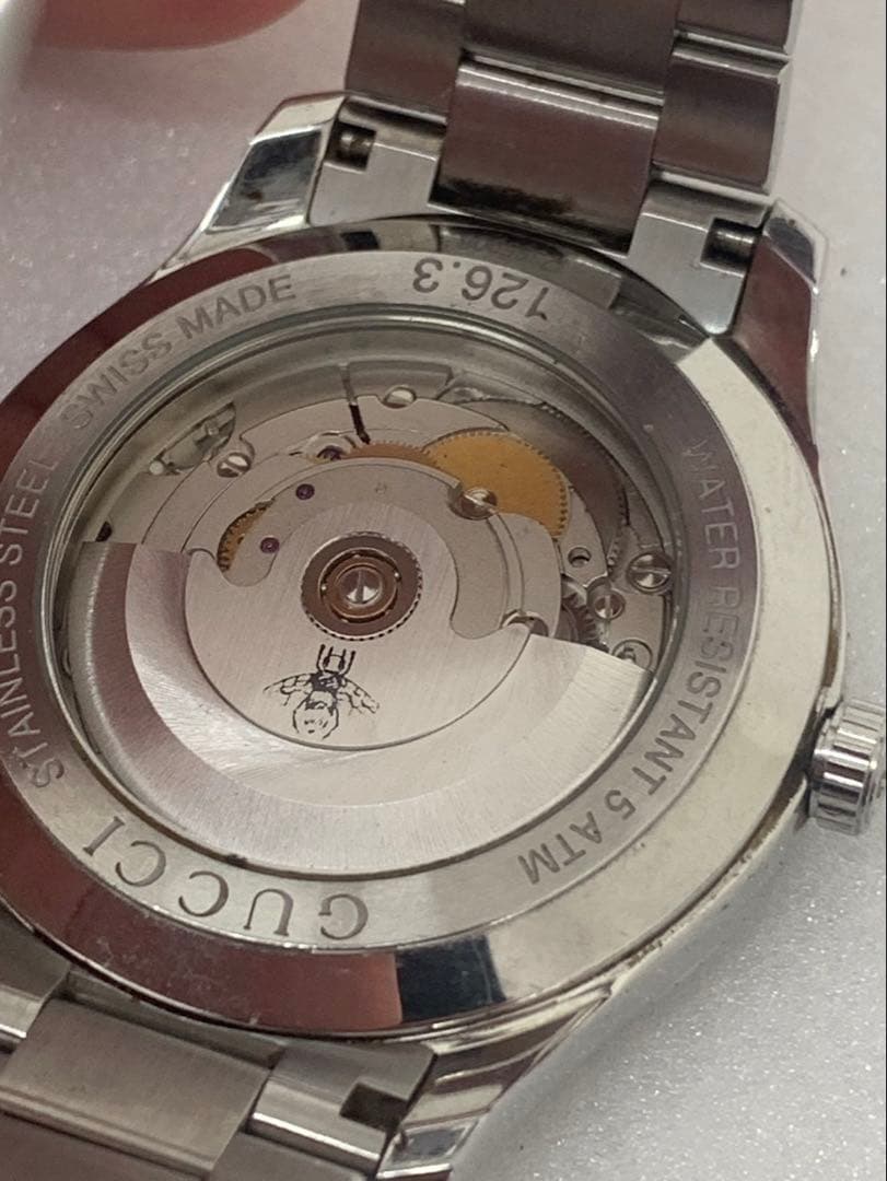 ピンクの猫様専用 グッチ GUCCI 126.3/YA126339 エリクス - メルカリ