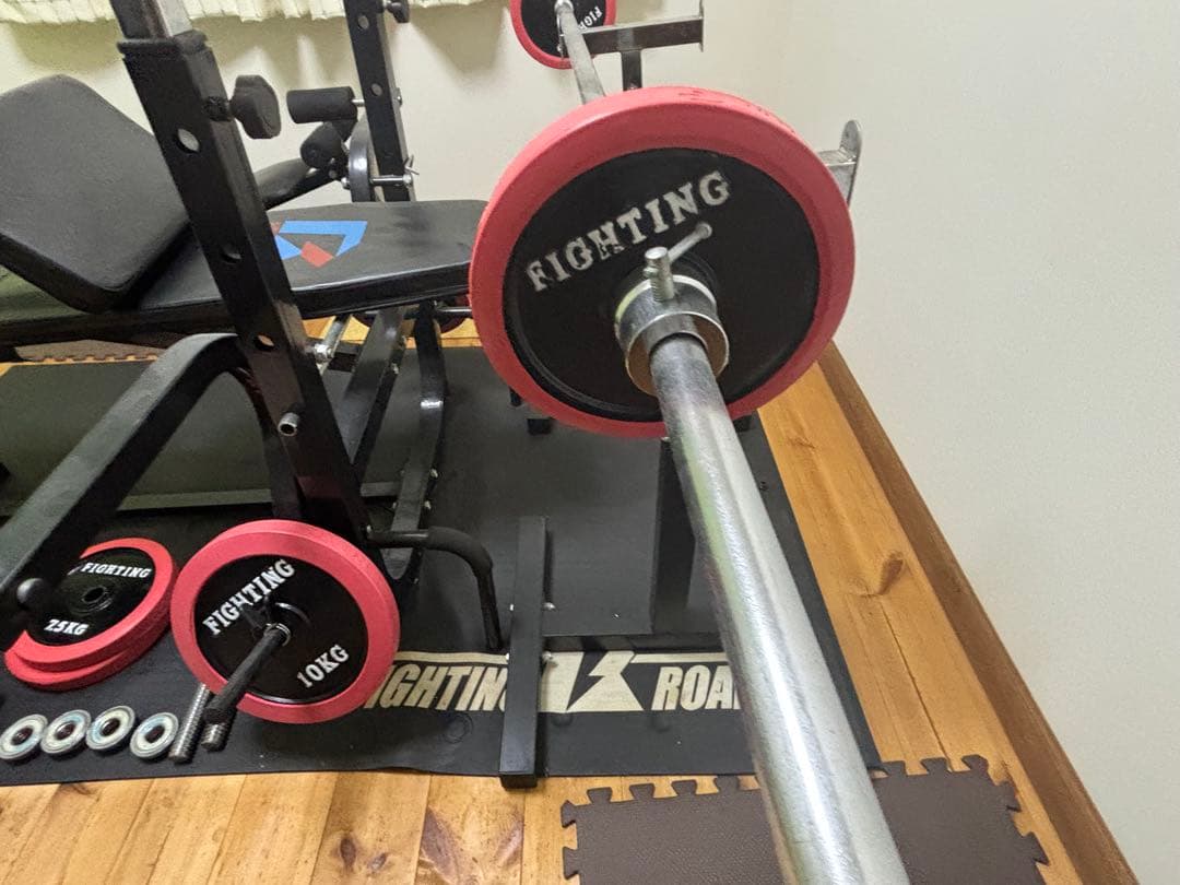 ま*る様 FIGHTING ウエイトトレーニングセット 引き取り限定