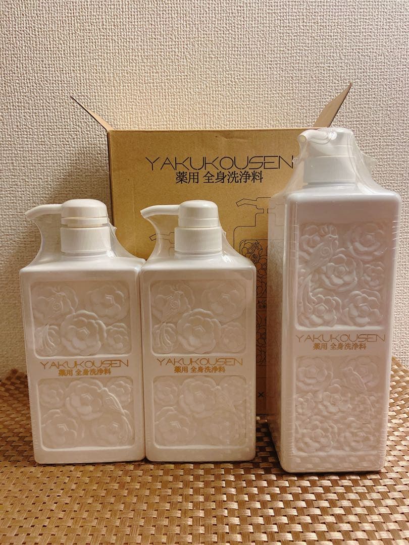 YAKUKOUSEN 薬用全身洗浄料 3本セット 薬酵泉薬用全身洗浄料 | M.FOODS