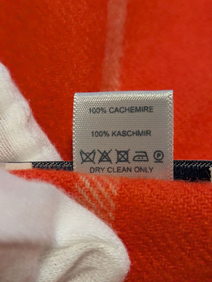 ブーゲンビリア様専用 Johnstons 100%カシミヤ 大判ストール レッド