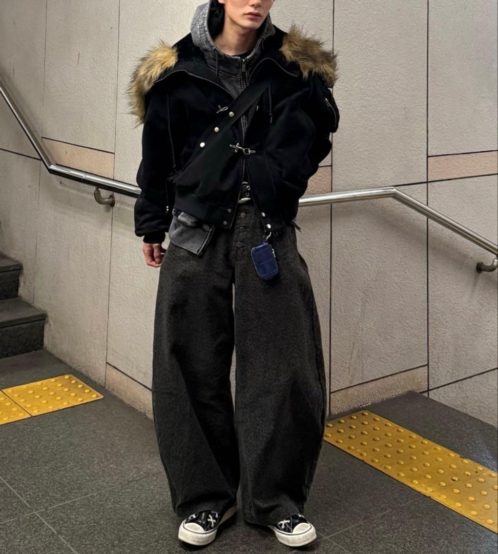 CLEL クレイル ファイヤーマン テックフェードN-2Bフライトジャケット