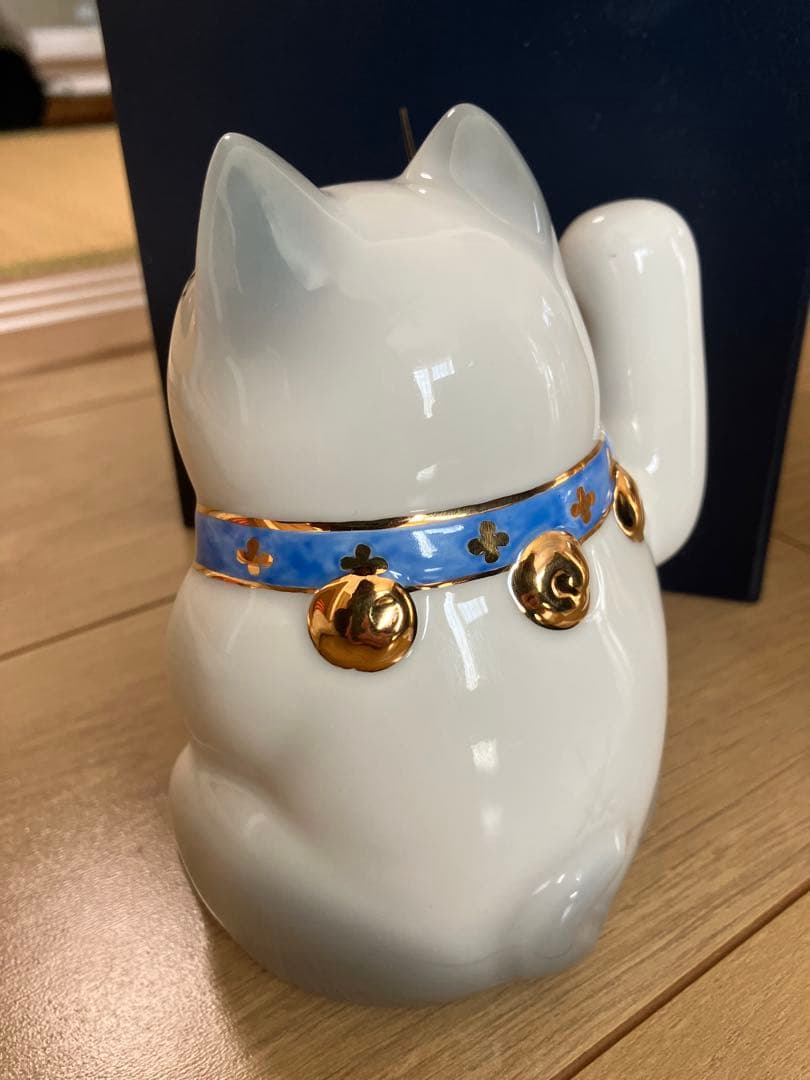 MEISSEN 招き猫 陶器製 - メルカリ