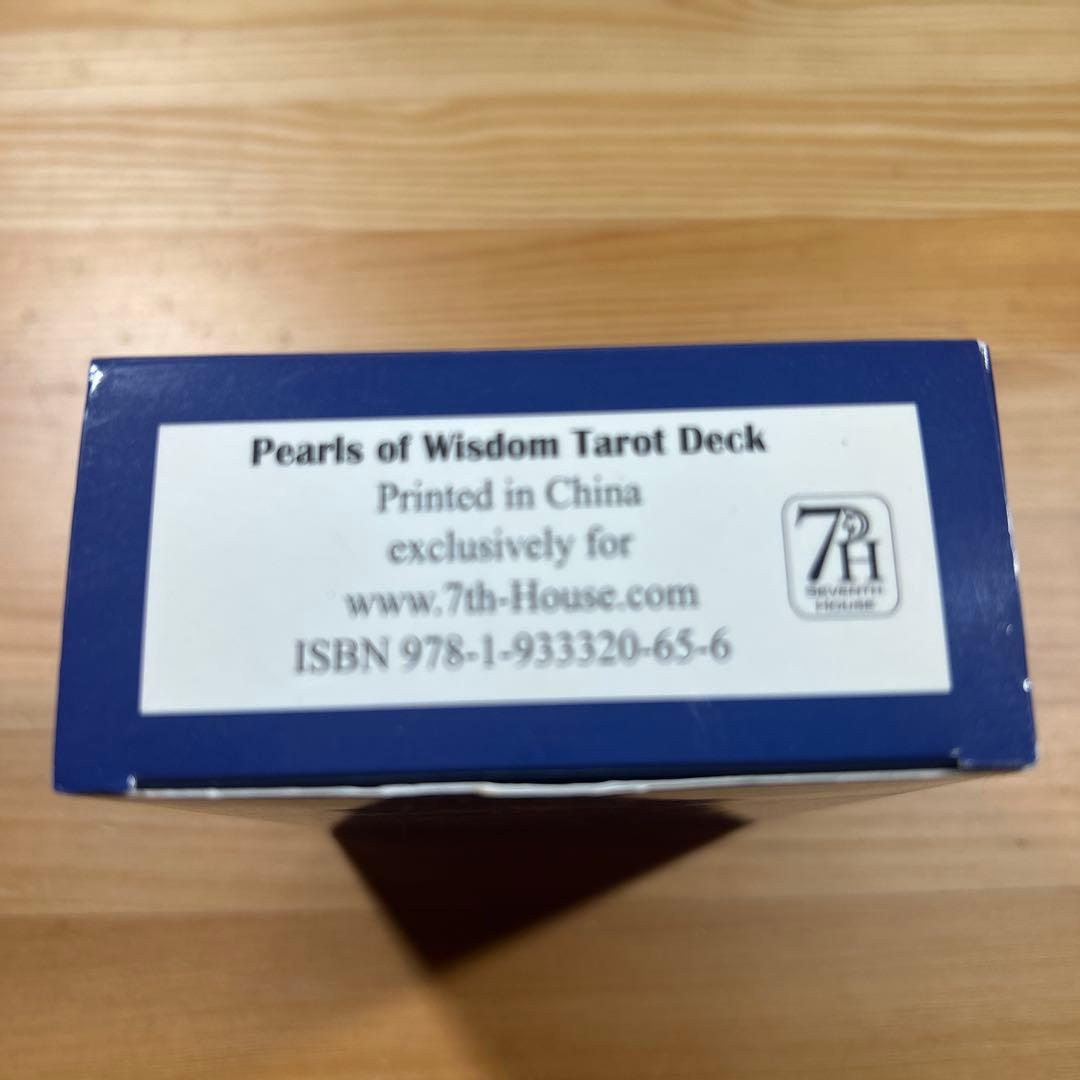 お値下げ 絶版 Pearls of Wisdom Tarot & Book 貴重 - メルカリ