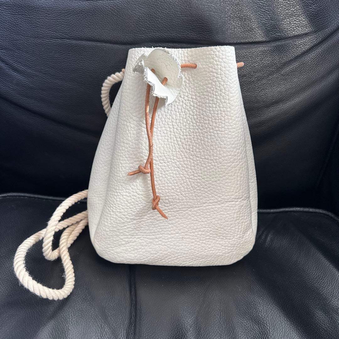Nastoys ナストイズ Marine Bag / WHITE レザー