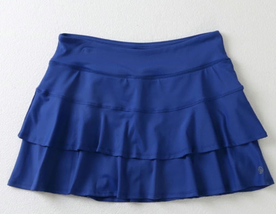 lija スコート ロイヤルブルー(テニス リージャ アドミラル ルルレモン)