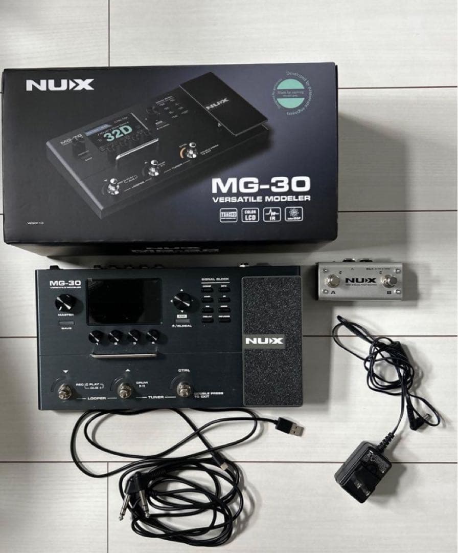 NUX MG-30 ギターエフェクター エフェクター】NUX MG-30｜島村楽器 札幌パルコ店