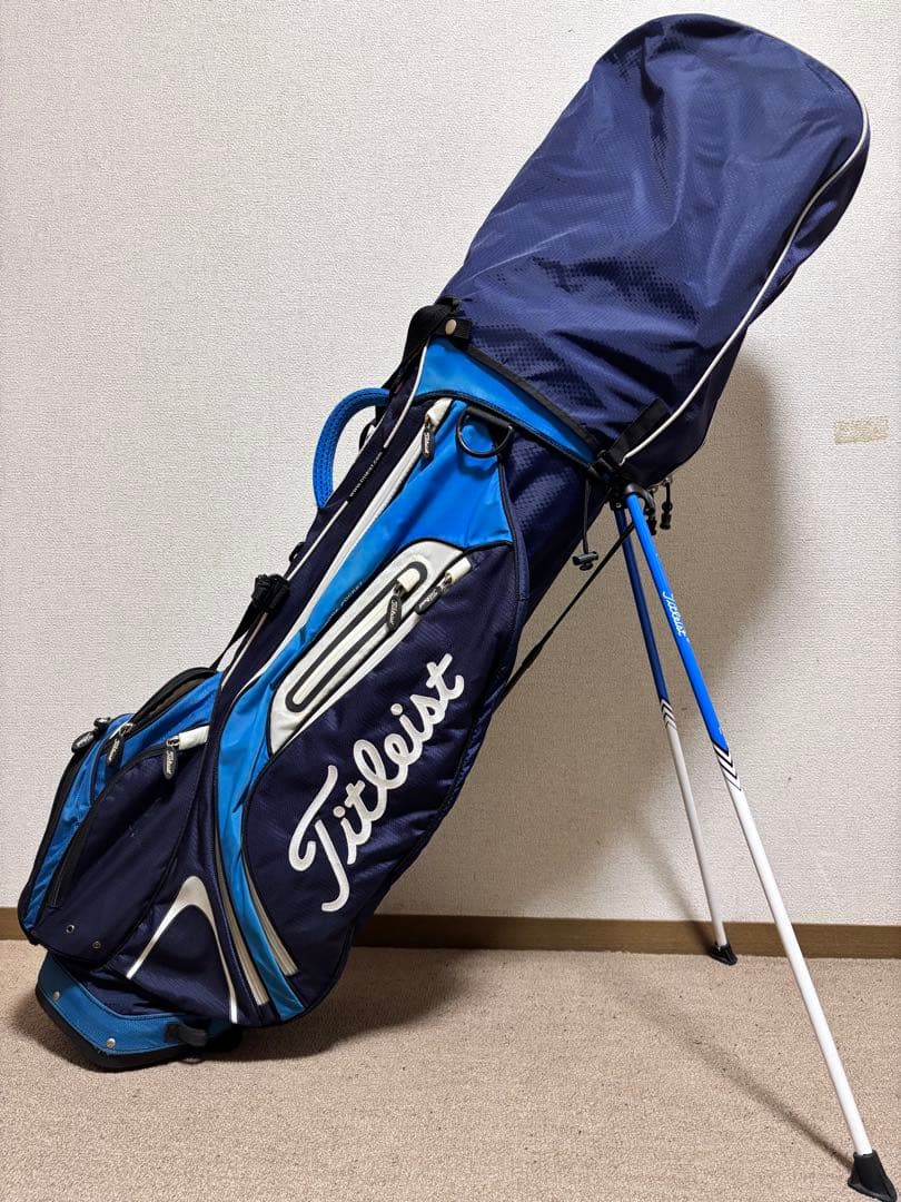 Titleist スタンドゴルフバッグ ネイビー/ブルー Amazon | タイトリスト TITLEIST キャディバッグ Players 4 スタンド