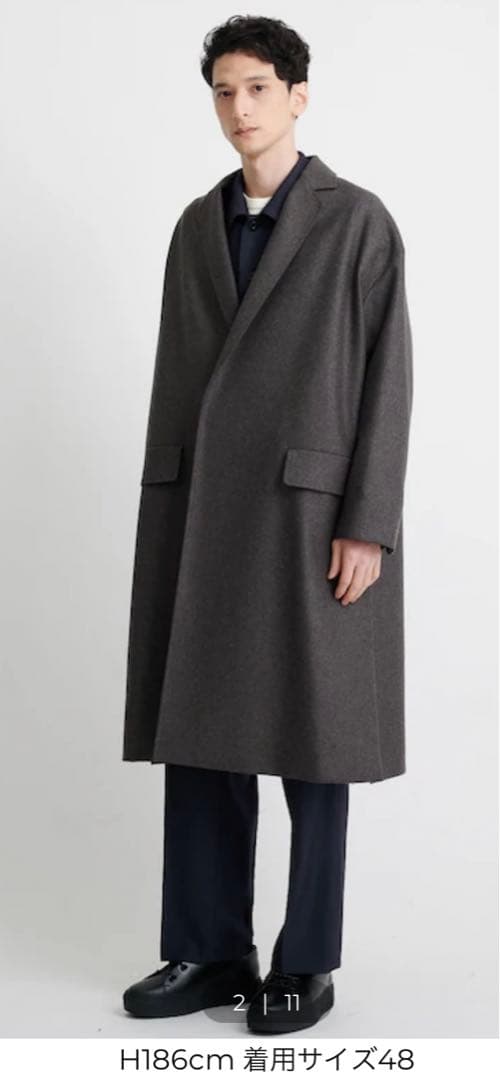 THE RERACS THE LOOSE CHESTER COAT - メルカリ