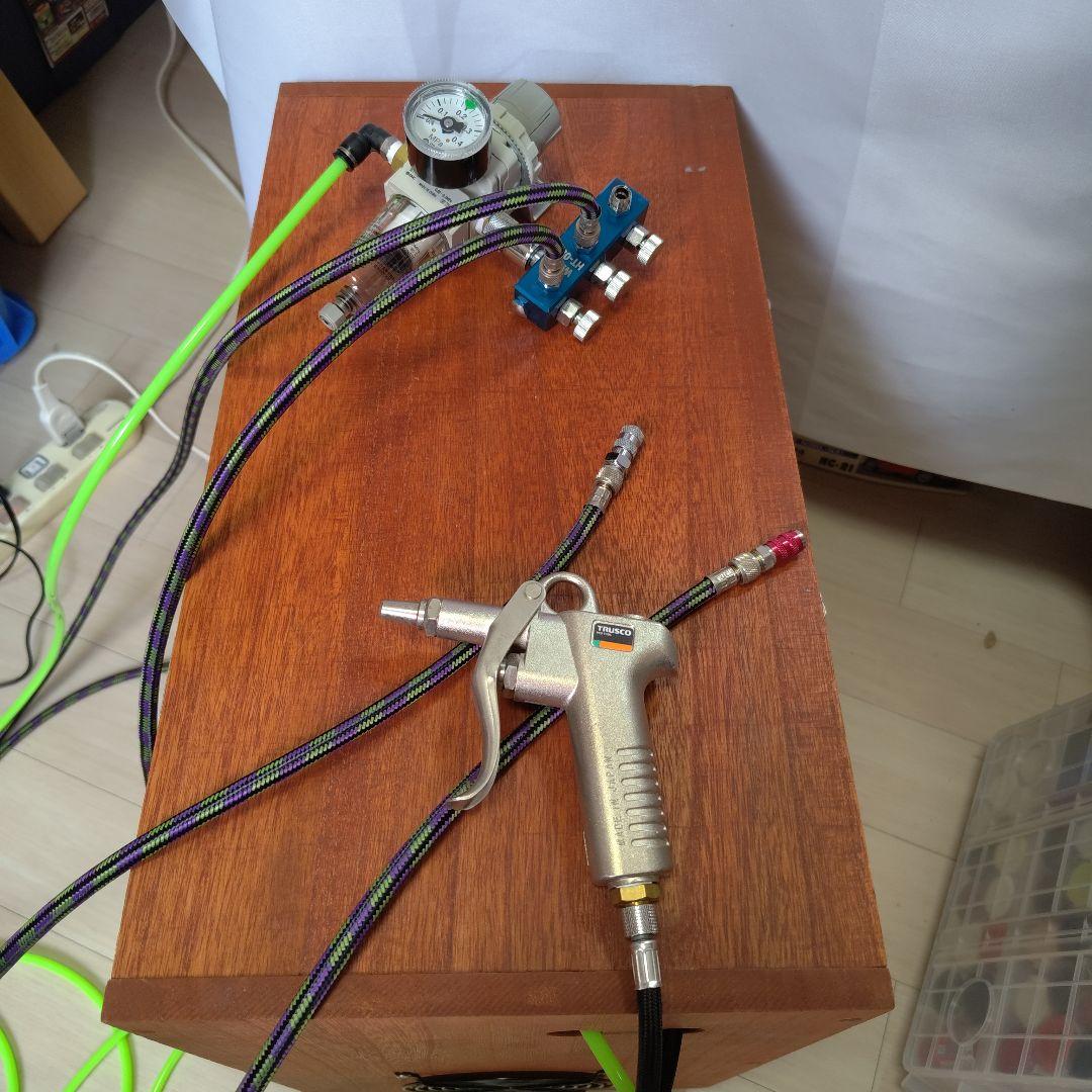 模型作成用 コンプレッサー SMCレギュレーターの通販はau PAY