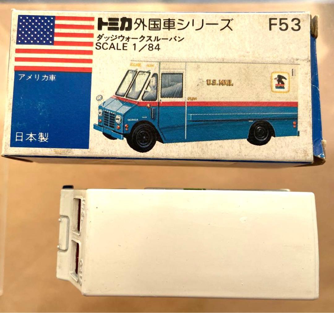 トミカ青箱日本製No.F53ダッジウォークスルーバンNORFOLK POLICE
