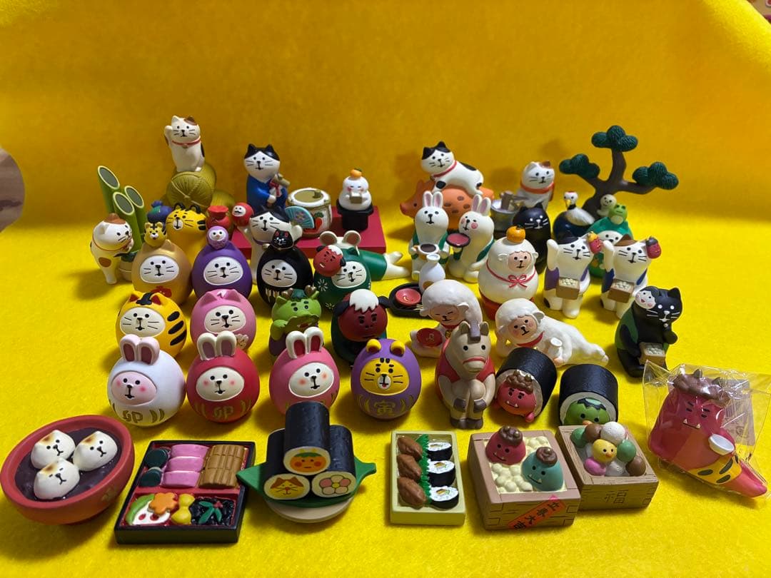 コンコンブル　干支　正月　節分　40点　おまけ(鶴亀盆栽他) 雑貨卸、雑貨仕入れ（【Decole】concombre コンコンブル 2026年 福馬