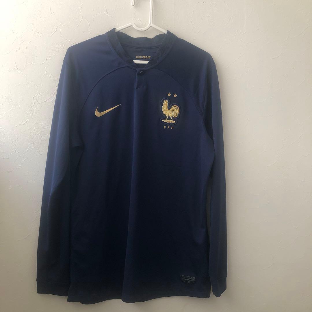 Nike フランス代表 長袖ウェア ネイビー 2022 ホームユニフォーム
