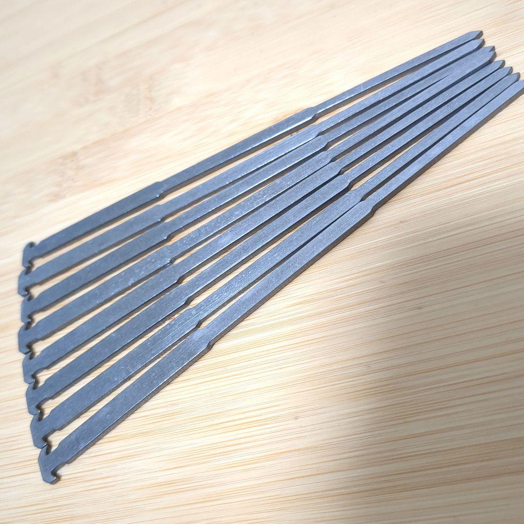 SULUK 46 Atani Titanium Tent Stakes 8本 SULUK 46 / Atani Titanium Tent Stakes