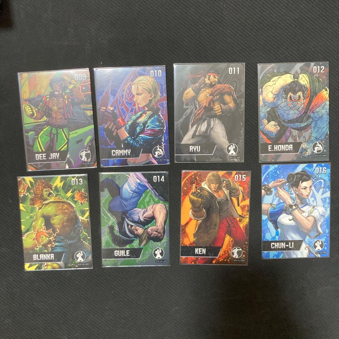 ストリートファイター6 amiiboカード 1〜22まで ブースターパック未