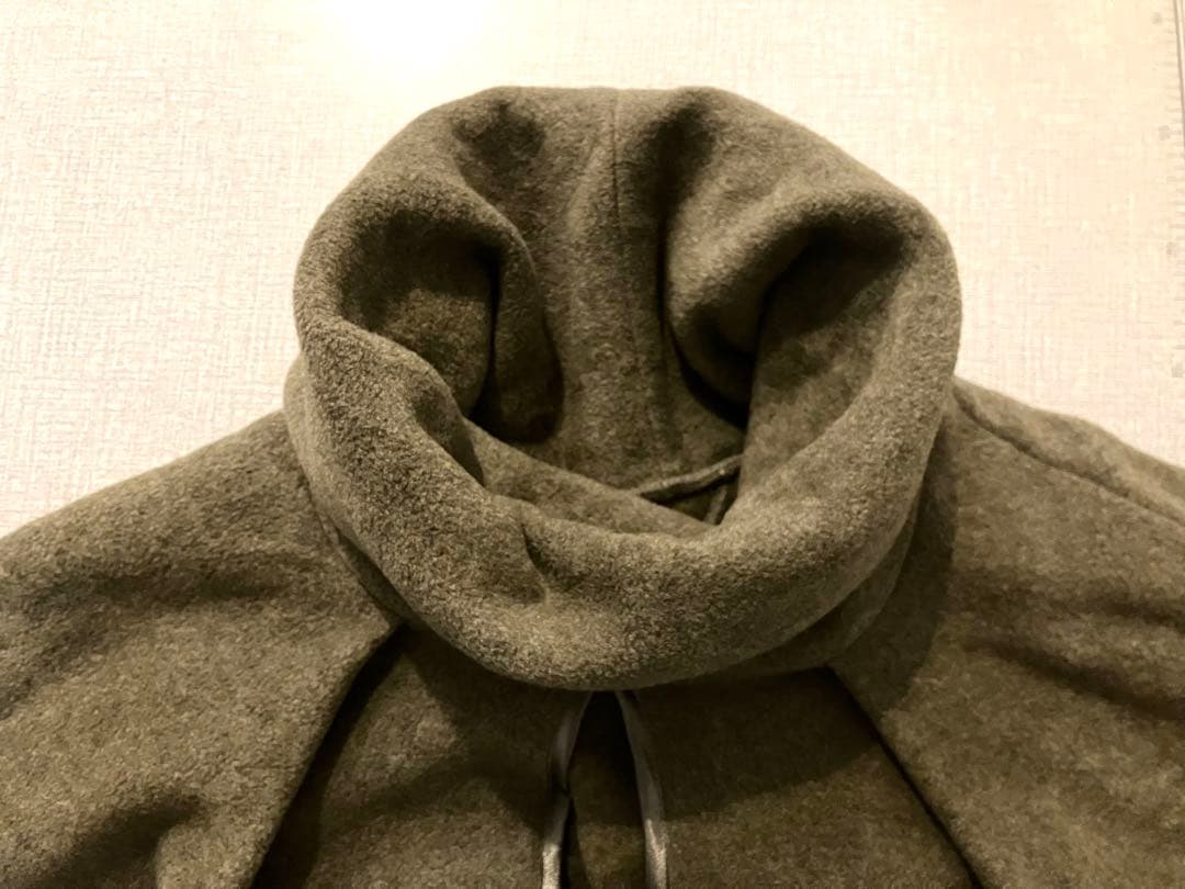 kapital リバースフリースハイネックポンチョ