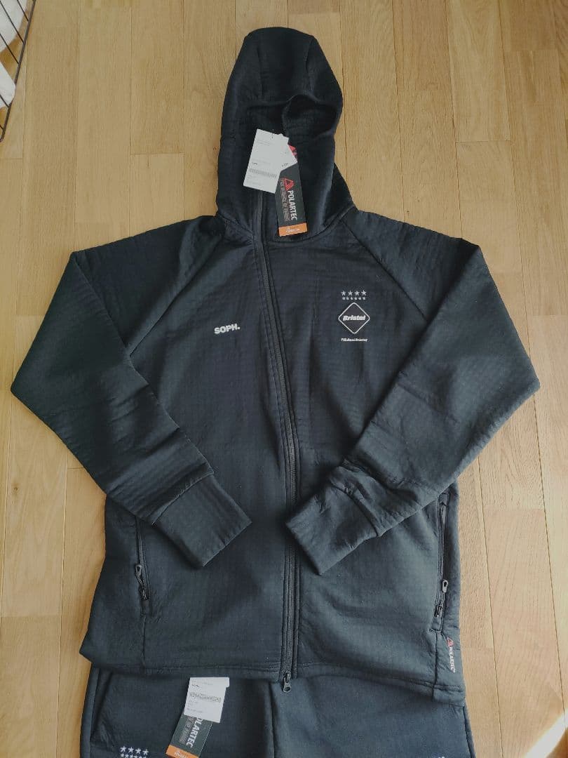 FC Real Bristol POLARTEC ジャージ上下セット XL 黒 FC Real Bristol