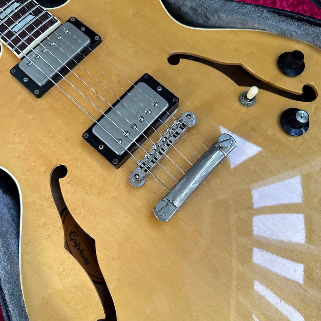 貴重 メンテ済 寺田楽器製 Epiphone RIVIERA セミアコ 日本製