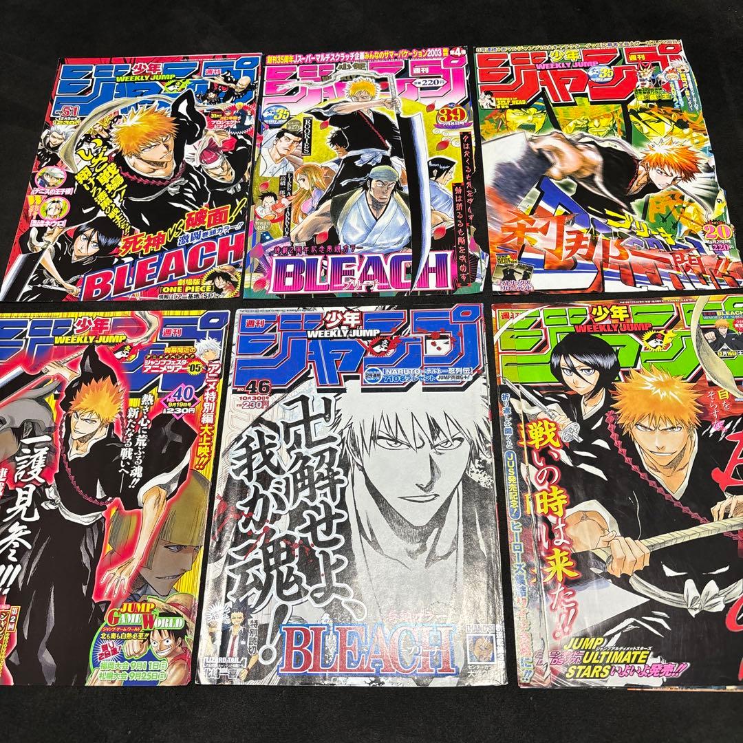BLEACH ブリーチ ジャンプ 表紙 巻頭カラー センターカラー 切り抜き