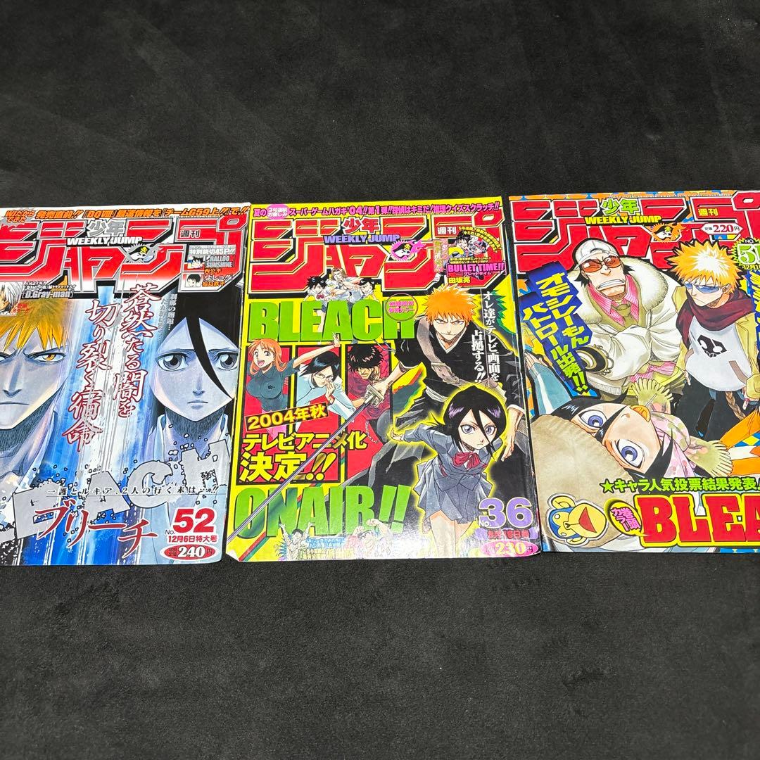 BLEACH ブリーチ ジャンプ 表紙 巻頭カラー センターカラー 切り抜き