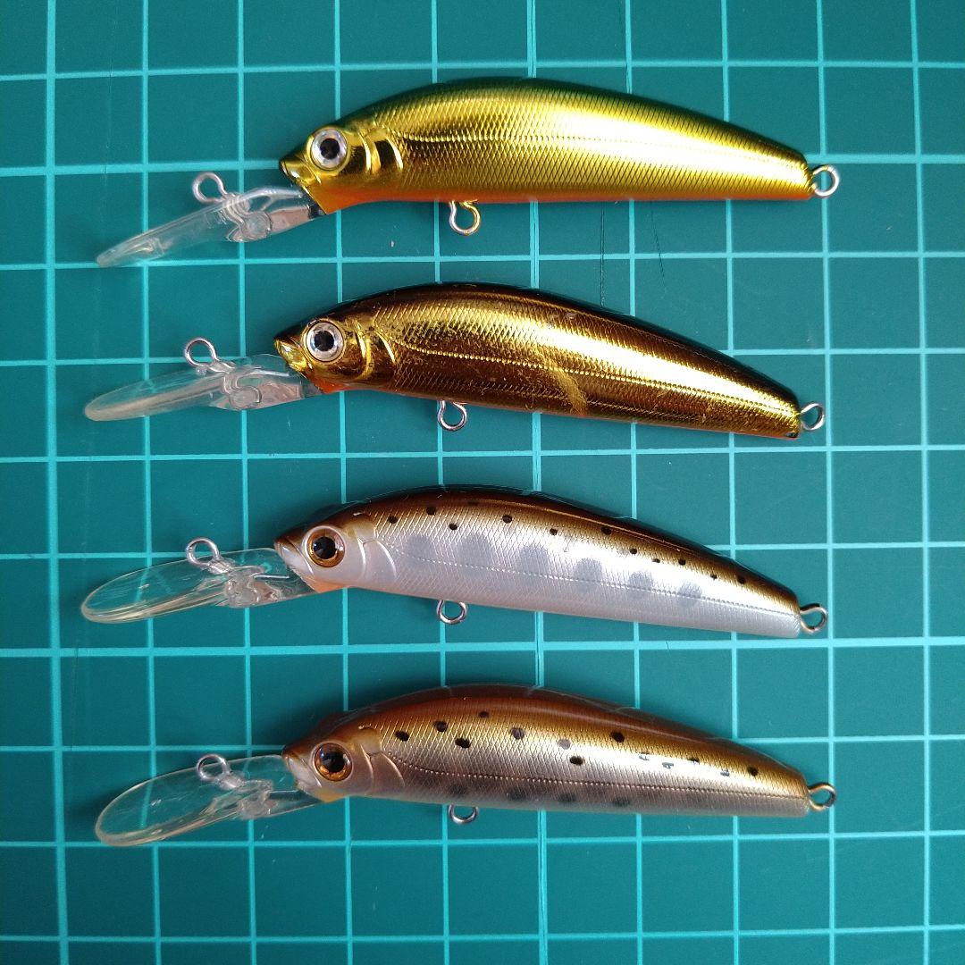 シュガーディープ 他トラウトルアーセット 渓流ミノー10個