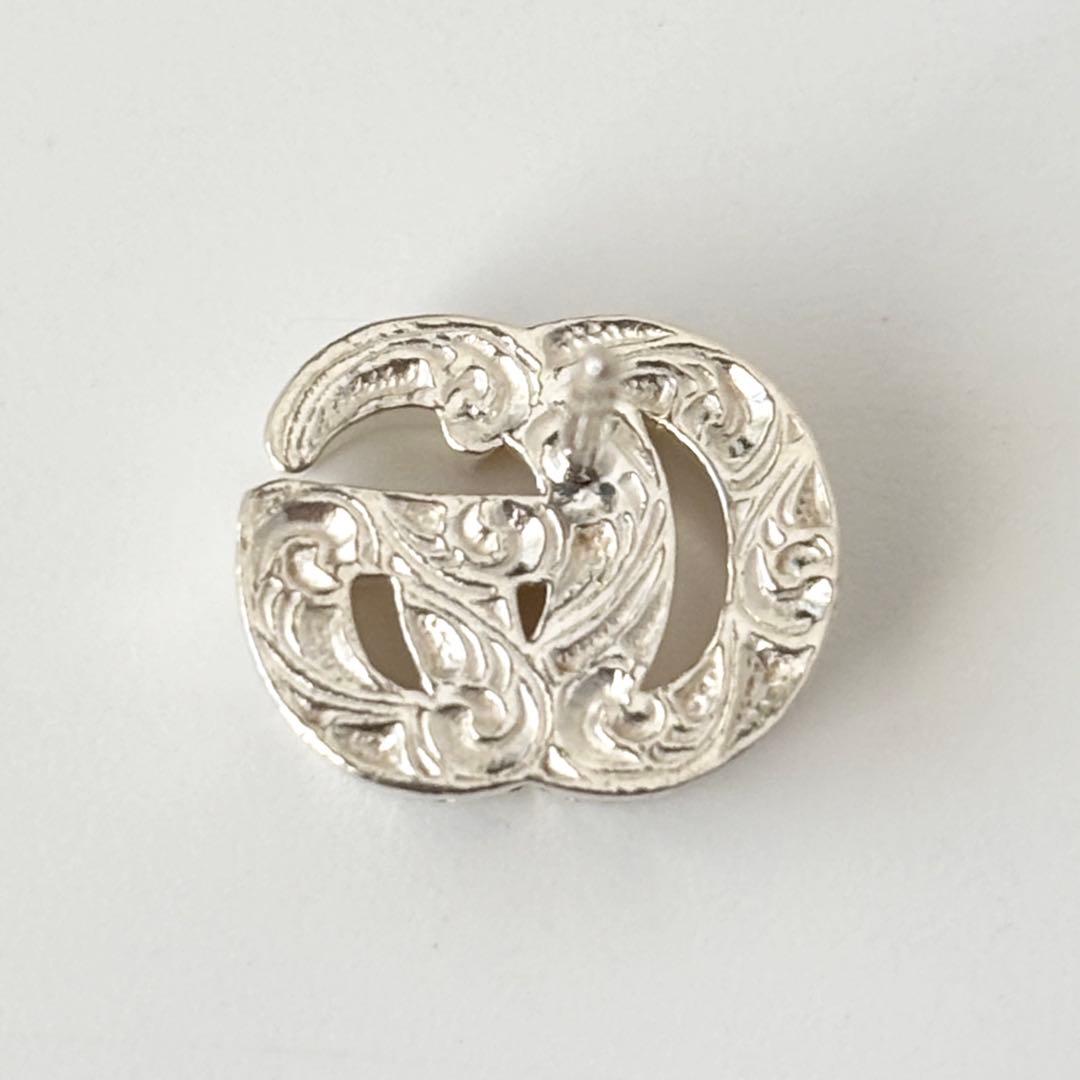 極美品✨ GUCCI グッチ ピアス SV925 片耳 美品⭐️ GUCCI グッチ ピアス G