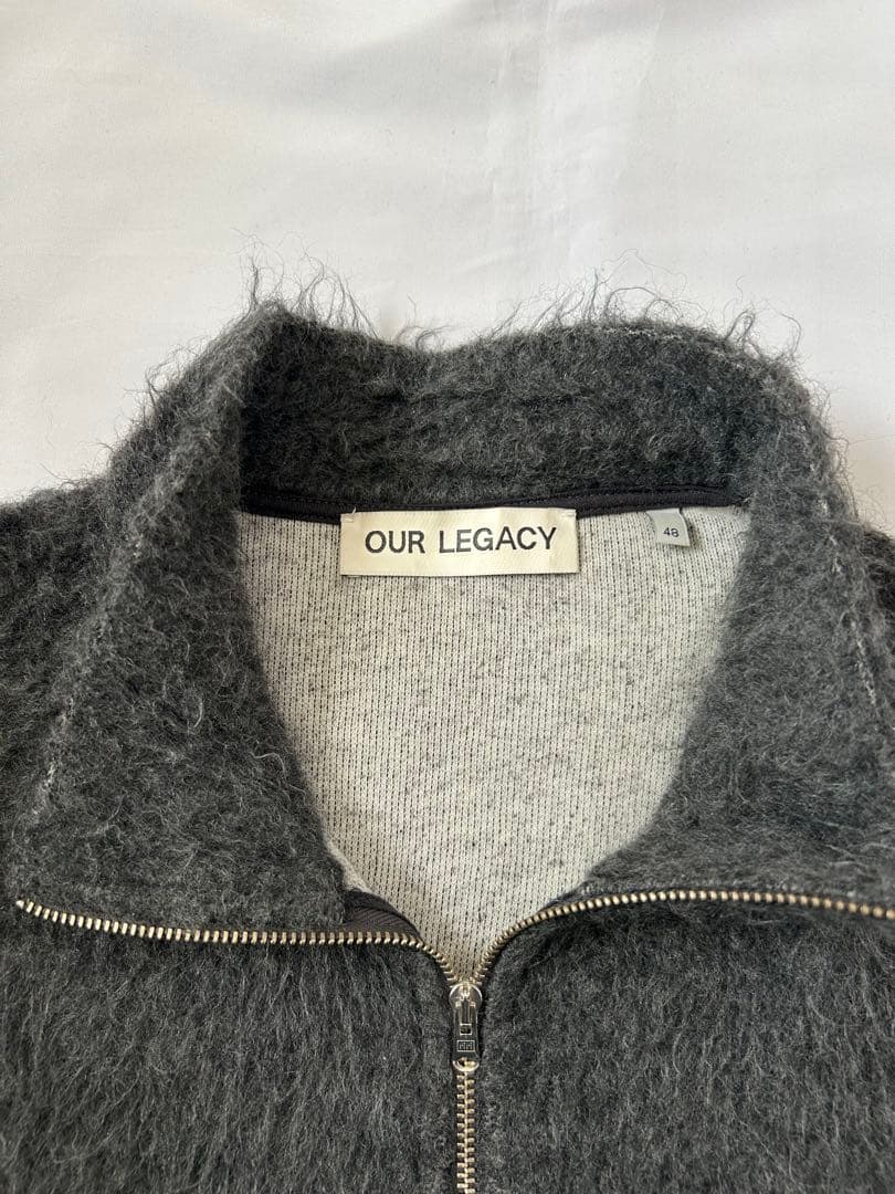 【OUR LEGACY】《美品》SHRUNKEN FULLZIP POLO 48