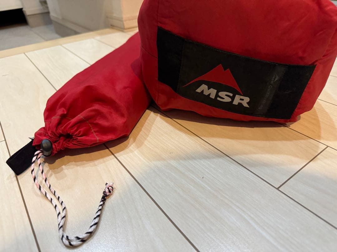 廃盤希少品】MSR アウトフィッターウィング タープ ヘキサ キャンプ