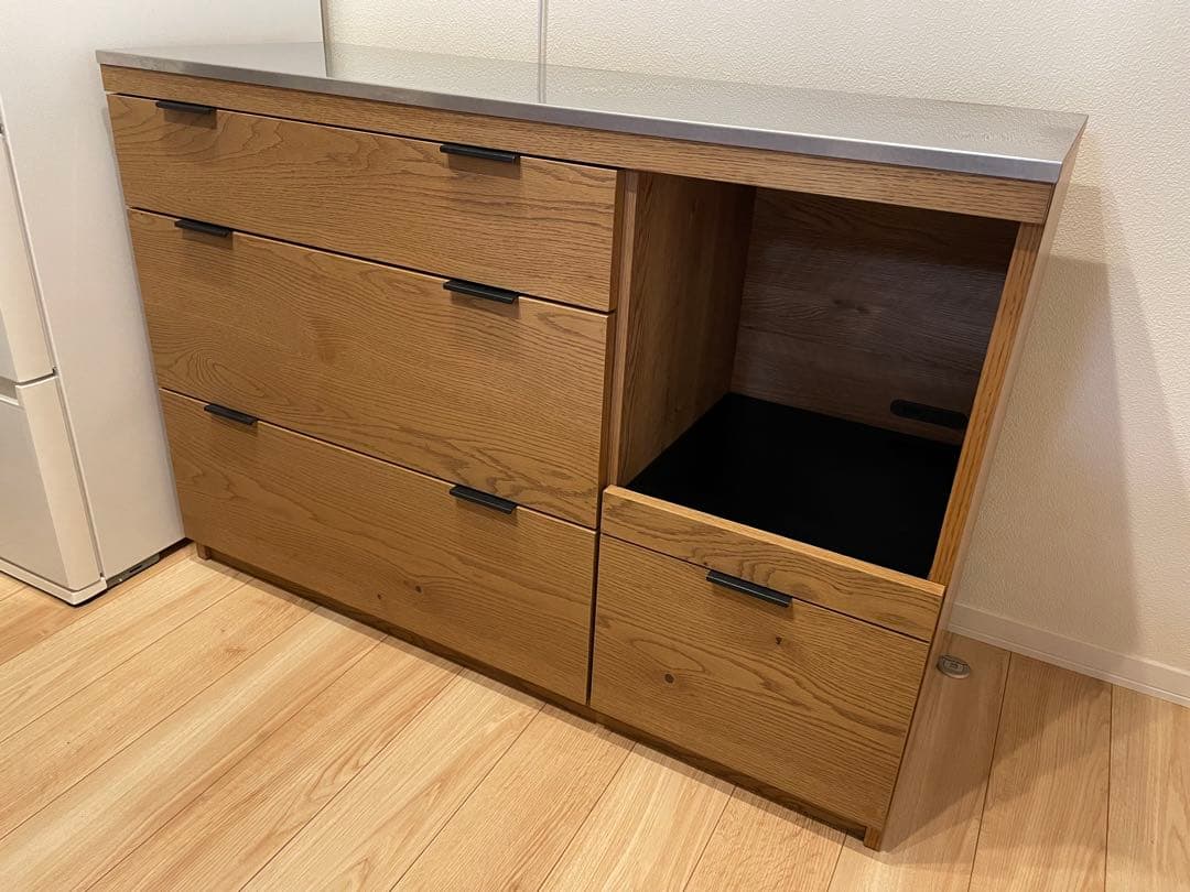 ぺぇ様専用】unico ADDAY キッチンカウンターW1230 - メルカリ