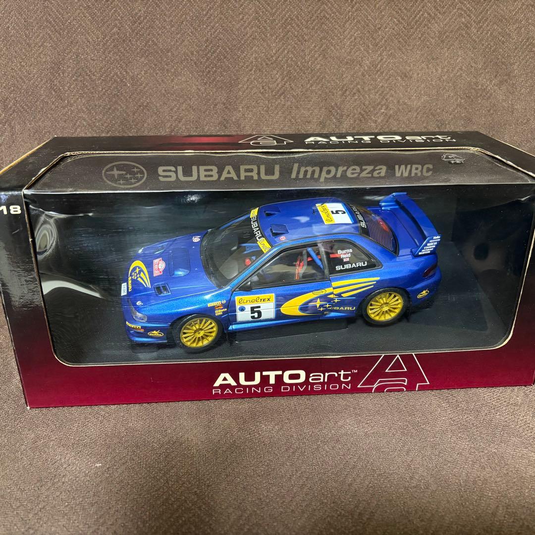AUTOART SUBARU Impreza WRC ミニカー 1/18 1/18 AutoArt Subaru Impreza WRC Monte Carlo Rally 1999 #5 | eBay