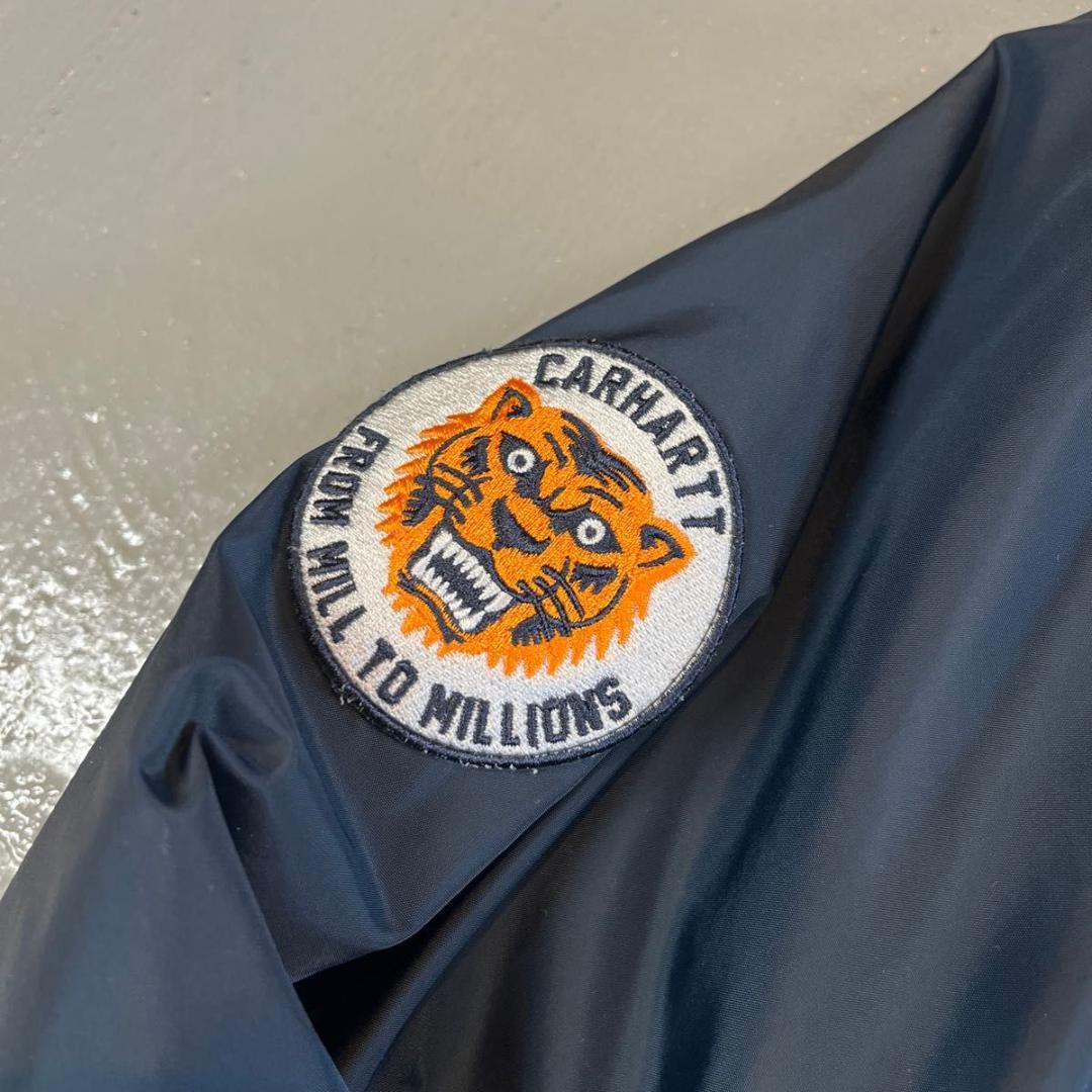 L 90s Carhartt カーハート TRIPLE PLAY スタジャン