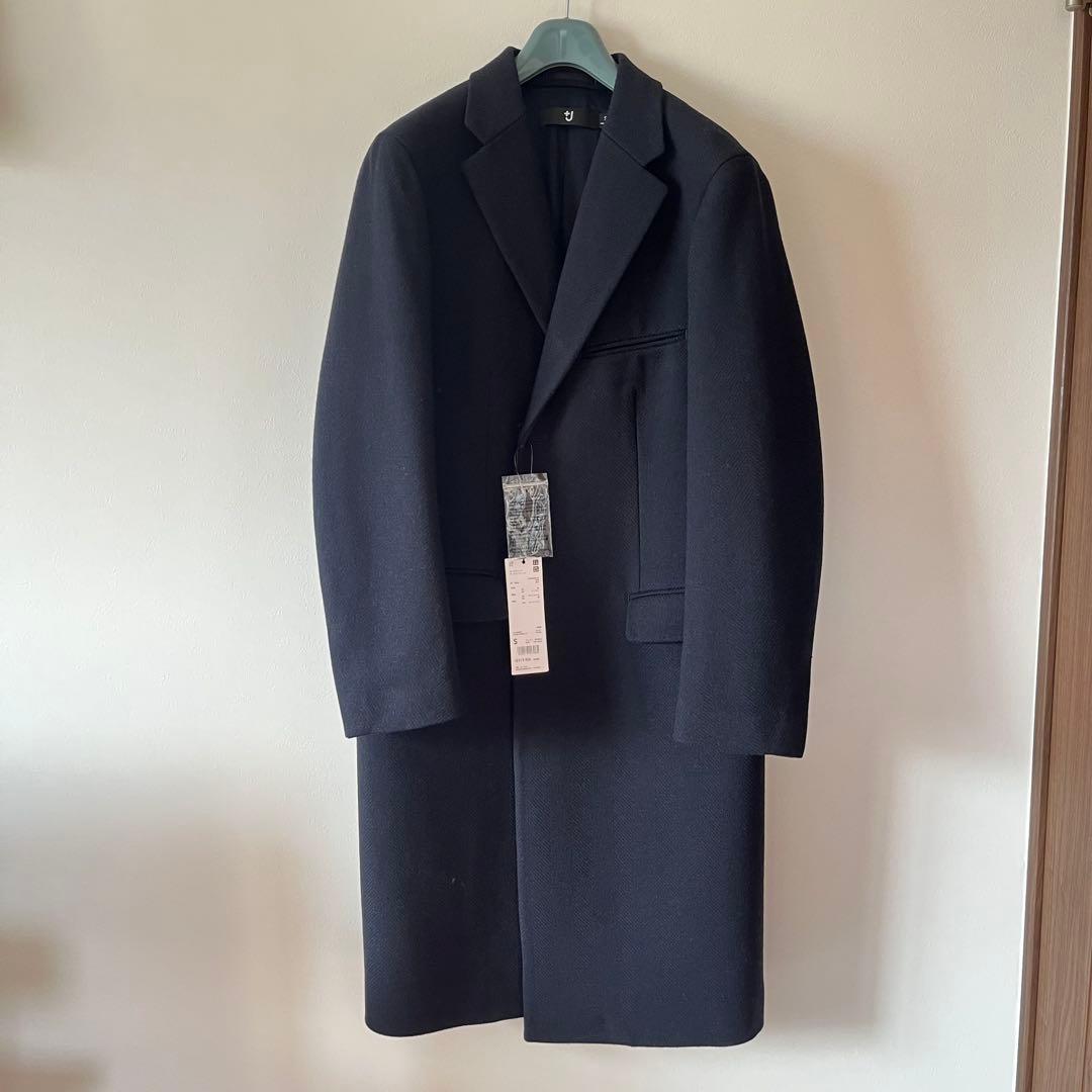 UNIQLO プラスJ ウールブレンドチェスターコート - メルカリ