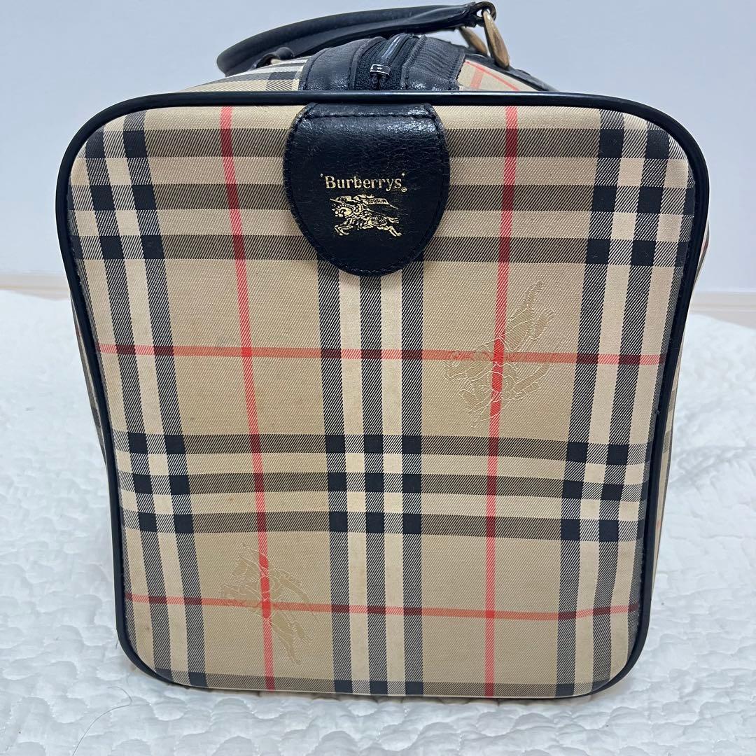 大容量Burberrys バーバリー ボストンバッグ ノバチェック