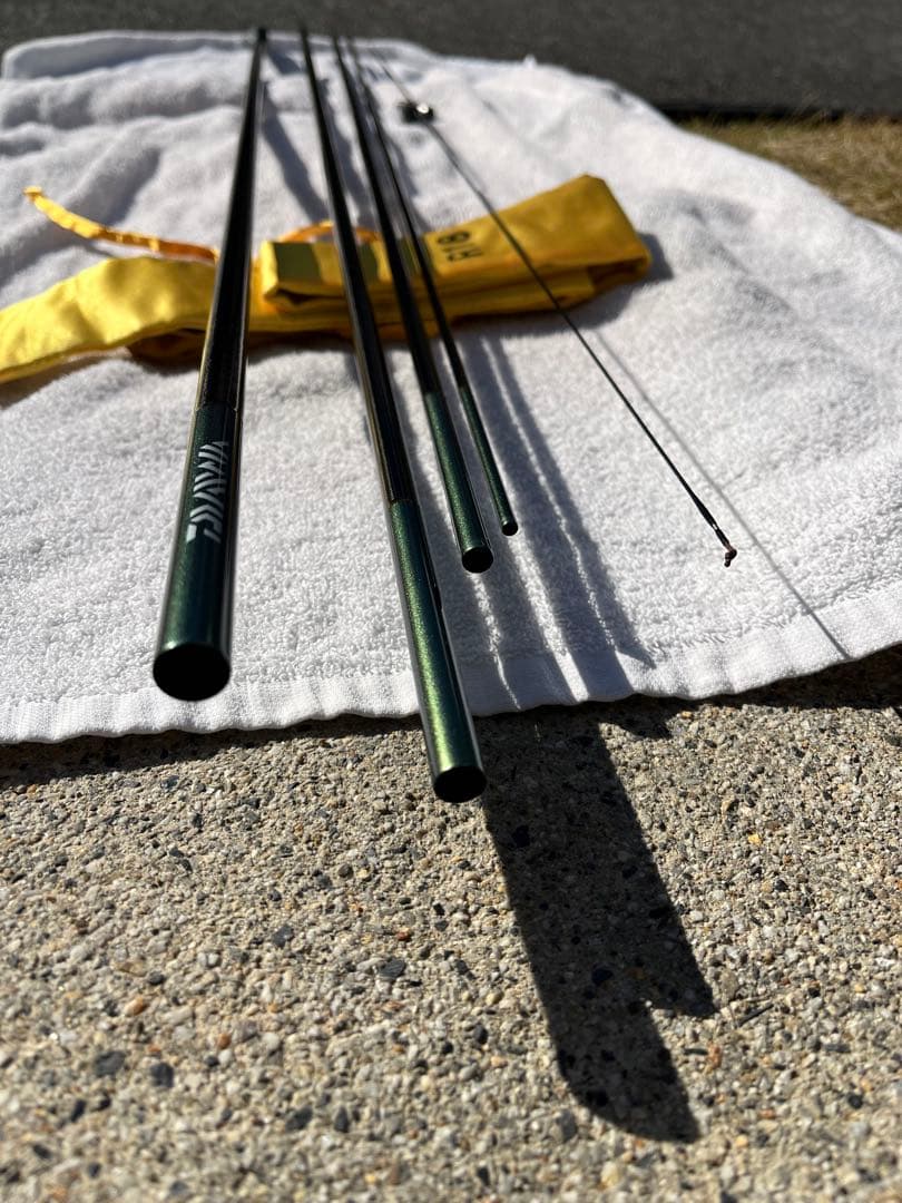 R18 イエロー フィッシングロッドカバー｜ルアー釣り用フロロライン