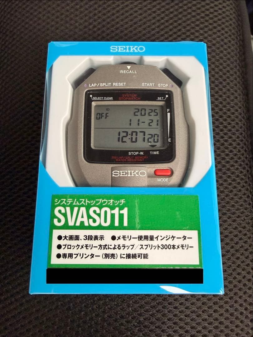 新品未使用　日本製　SEIKO ストップウォッチ SVAS011 楽天市場】＼2000円OFF+さらに13倍／ セイコー ストップウォッチ