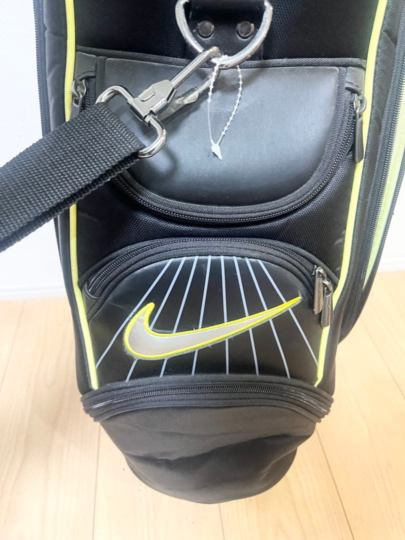 大人気‼️】Nike ゴルフ キャディバッグ ナイキ 黒/黄 蛍光