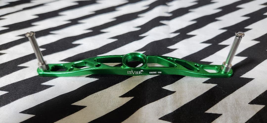 リブレ　LIVRE　限定　クランク　CRANK　130　グリーン　新品未使用 リブレ/LIVRE】CRANK 130（クランク 130） - リールチューニング