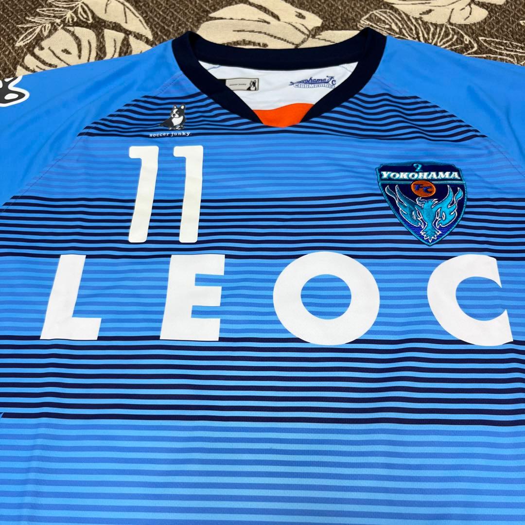 三浦和良カズ11番横浜FCユニフォーム（美品）soccer junky