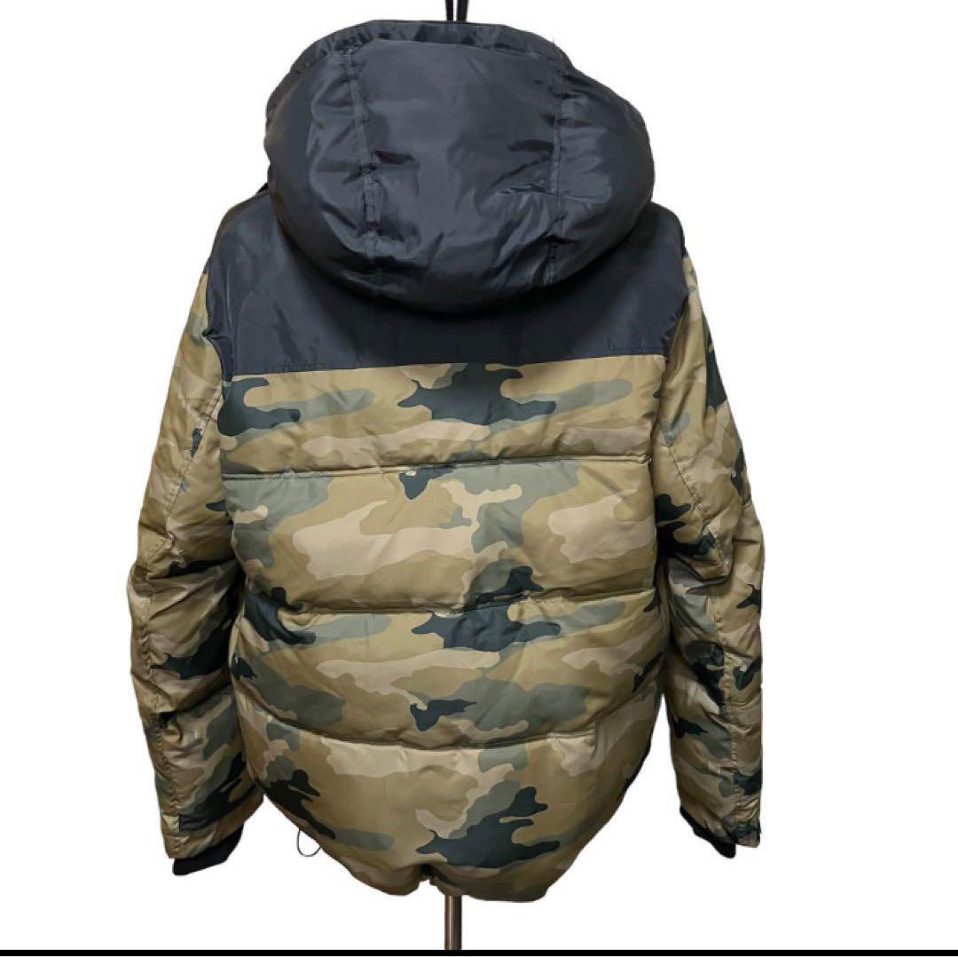 最終値下げ) 新品 RVCA ルーカ M ダウンジャケト 迷彩 カモフラ - メルカリ