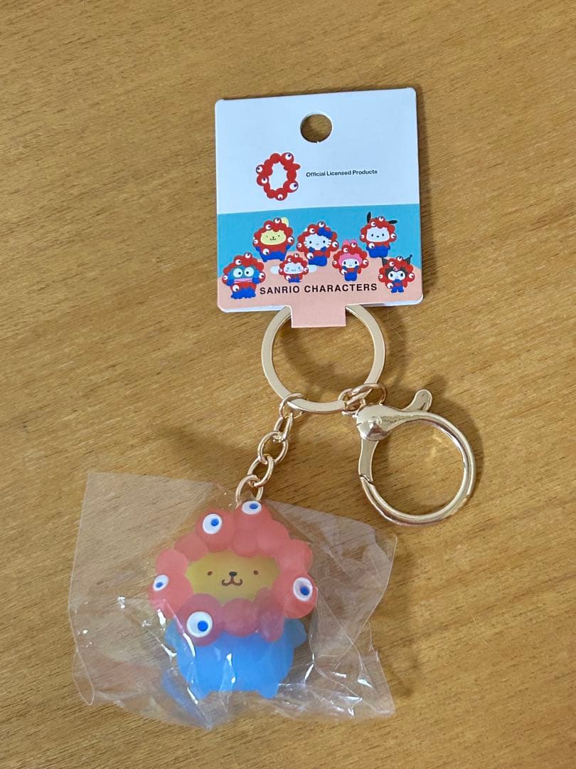ミャクミャク サンリオ クリア キーホルダー コンプリート 全7種