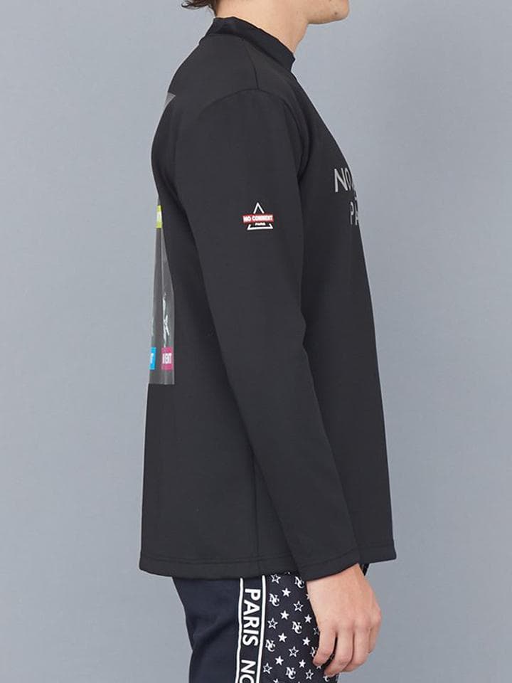 NCP ノーコメントパリ ゴルフ モックネック カットソー ロンT ジャージ