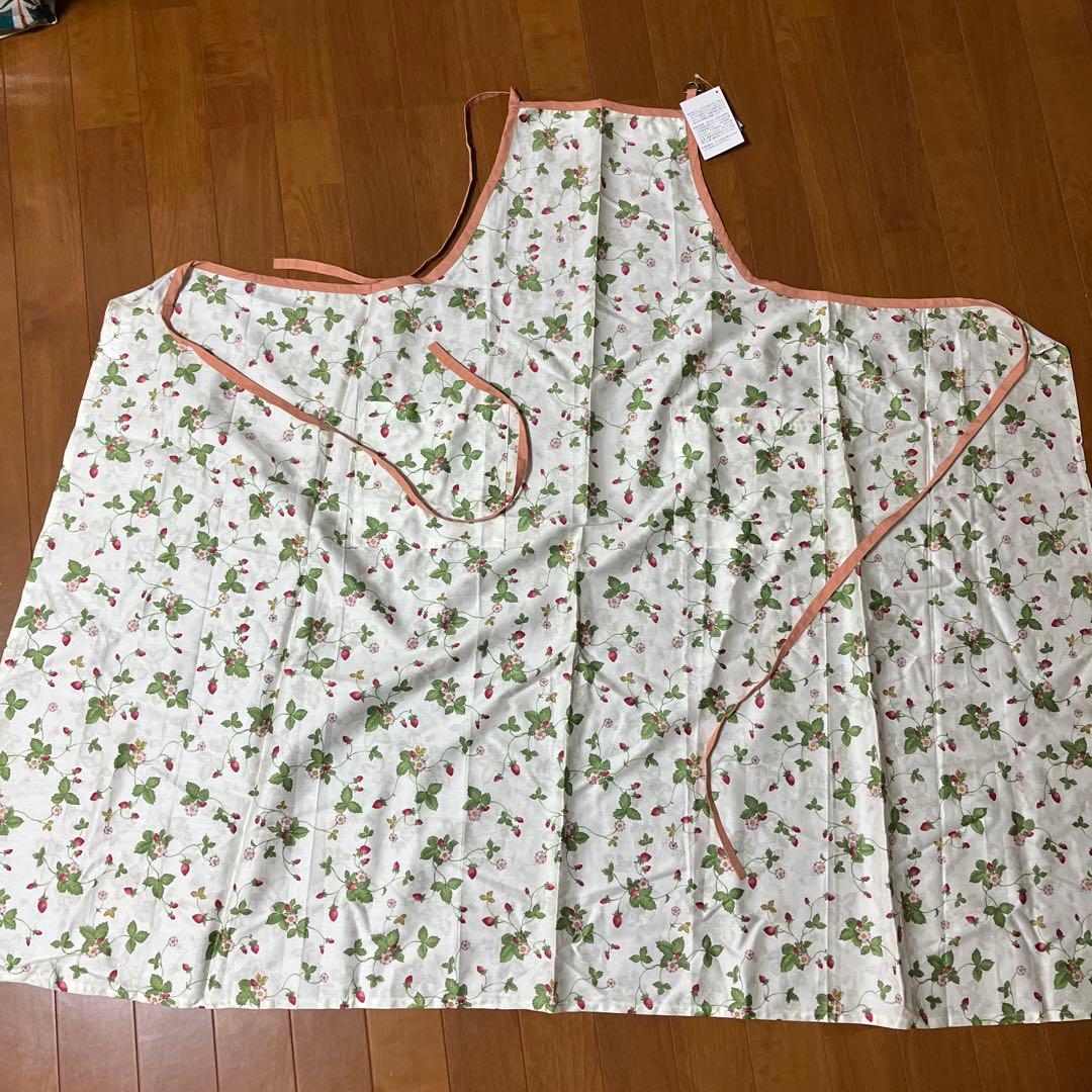 タグ付き・新品未使用 ウェッジウッド ワイルドストロベリー エプロン