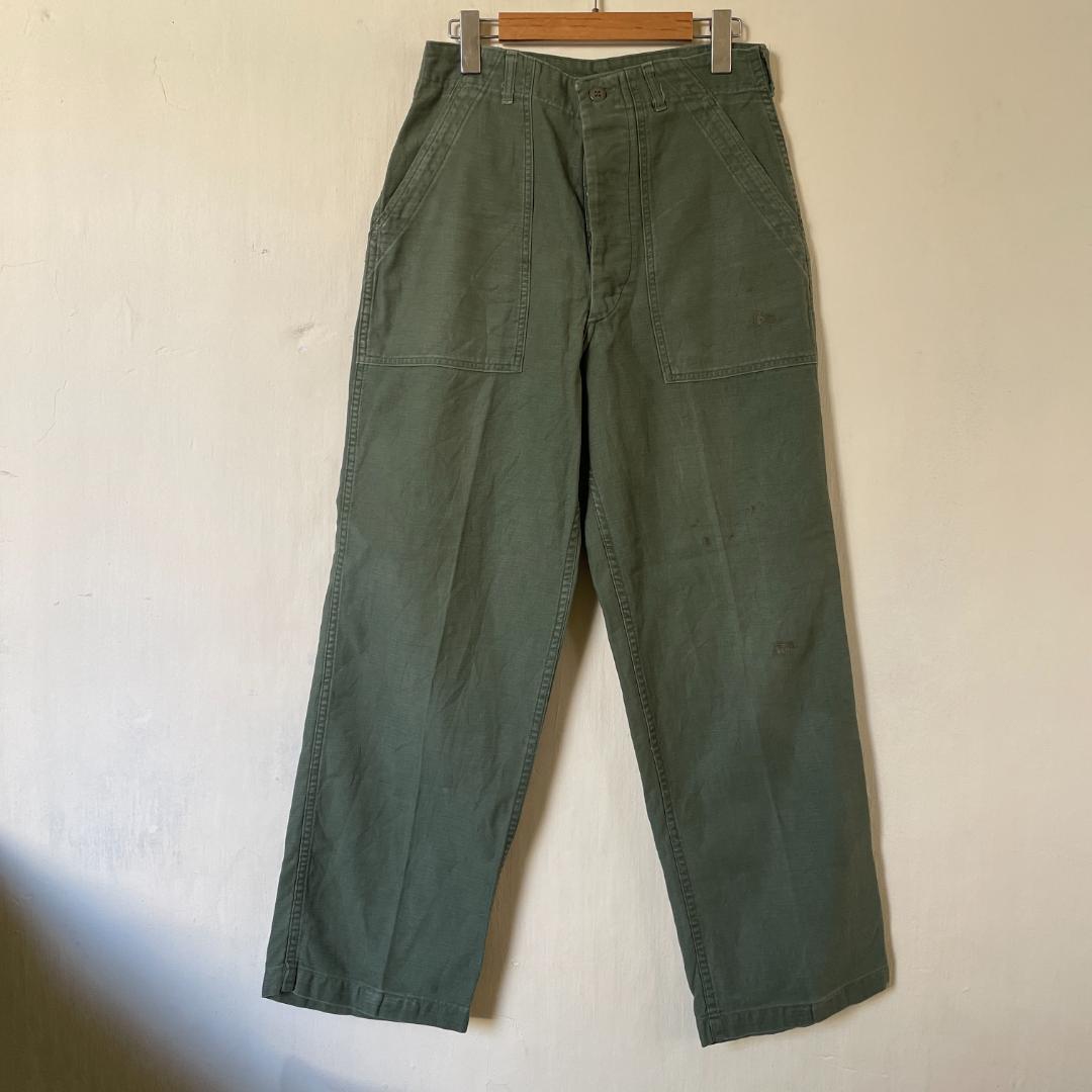GD43 US ARMY 米軍 アメリカ軍 ベイカーパンツ 60s OG107 - メルカリ