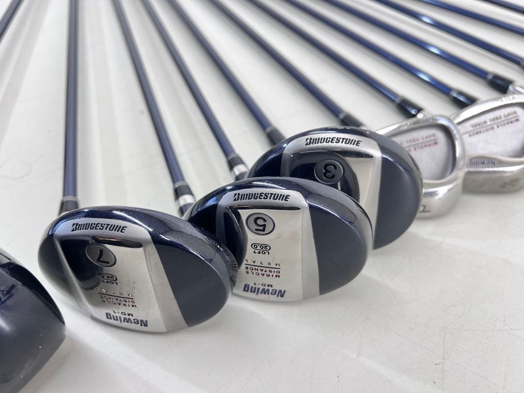 BRIDGESTONE Newing ゴルフセット 13本 バッグセット - メルカリ
