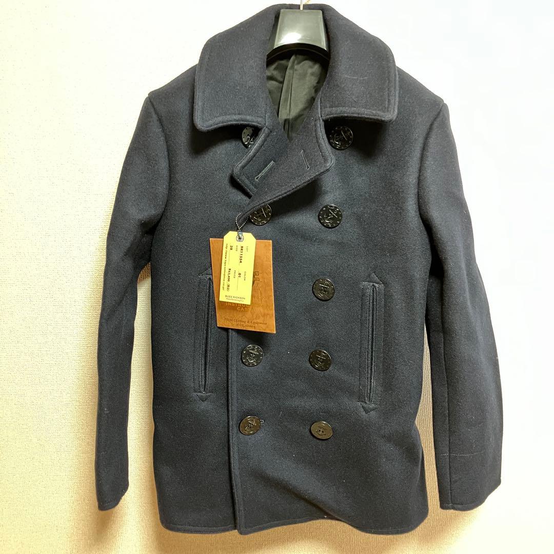バズリクソンズ BUZZ RICKSON'S ピーコートBR11554 38 M 楽天市場】バズリクソンズ BUZZ RICKSON'S ピーコート 36oz ウール